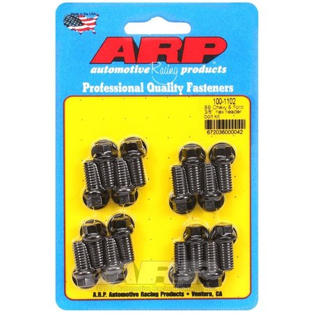 ARP BB CHEVY & FORD 3/8IN HEX HEADER BOLT KIT 100-1102